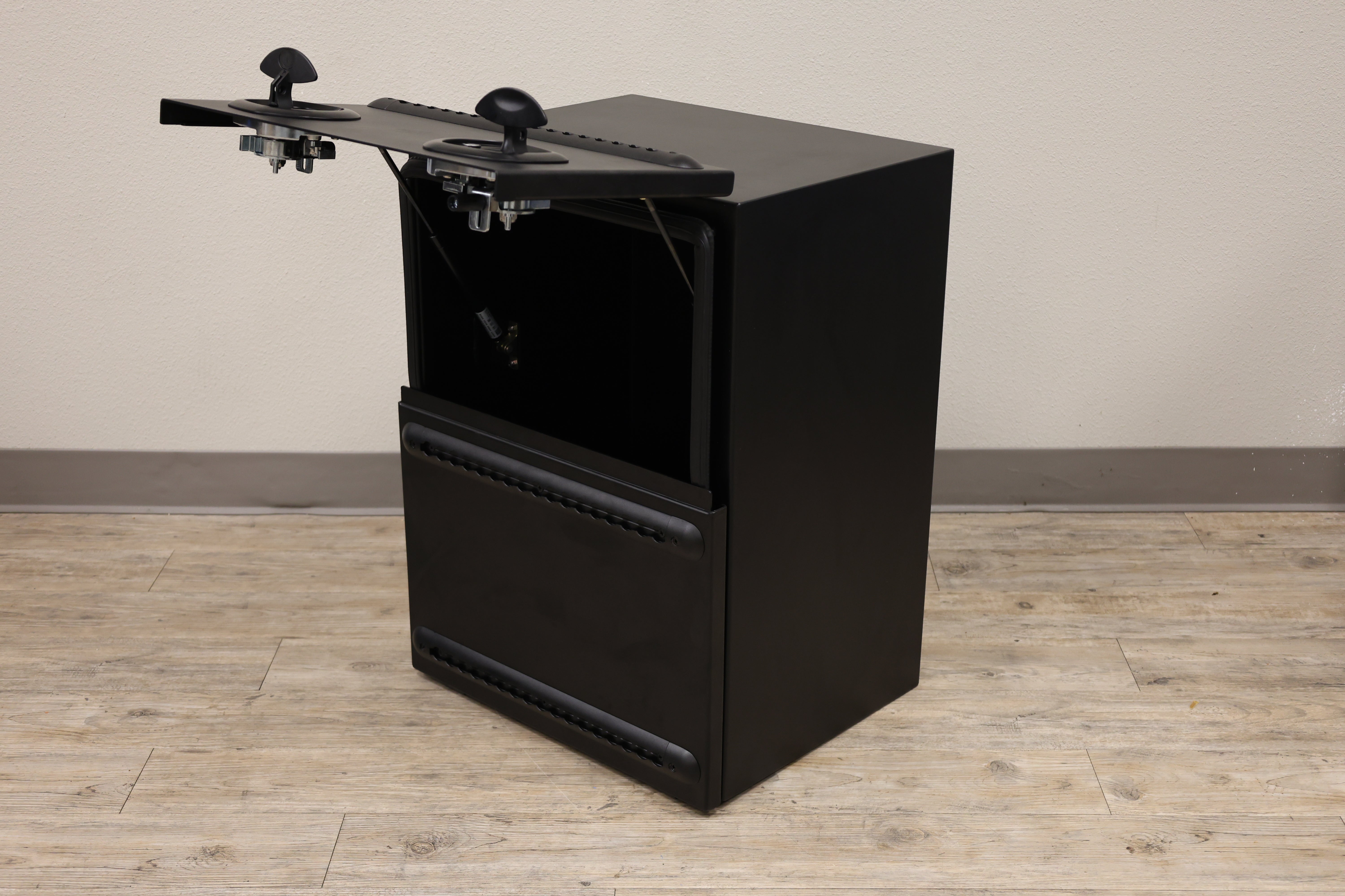 Vaultz Combination Lockable Storage Box, Black, Medium