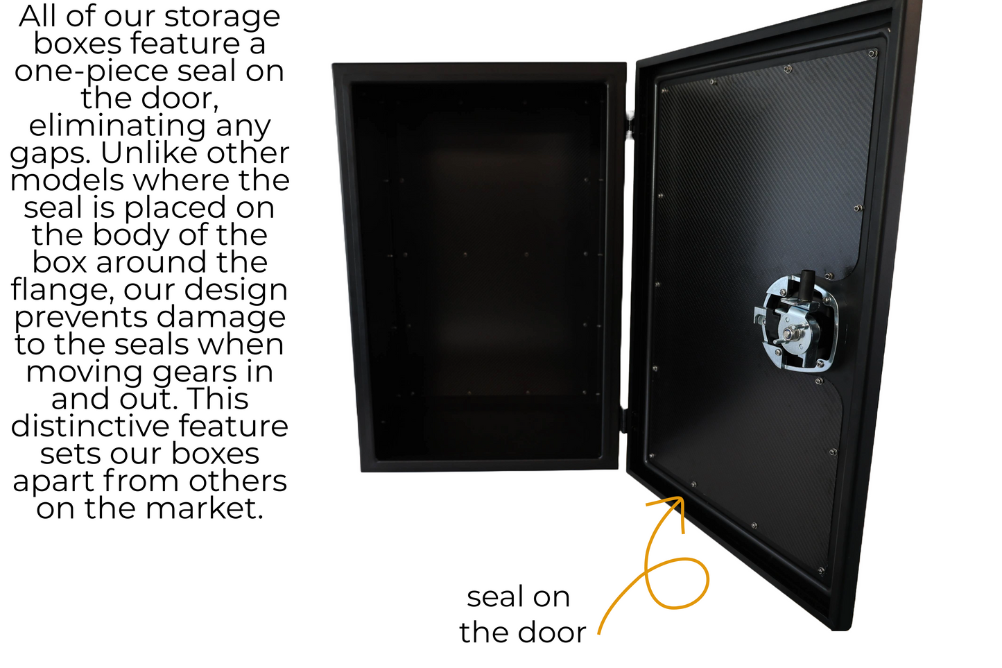 Aluminum Storage Box - Venti | Camper Van Storage