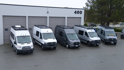 Aluminum Roof Rack For Mercedes Sprinter With Perforated Deck