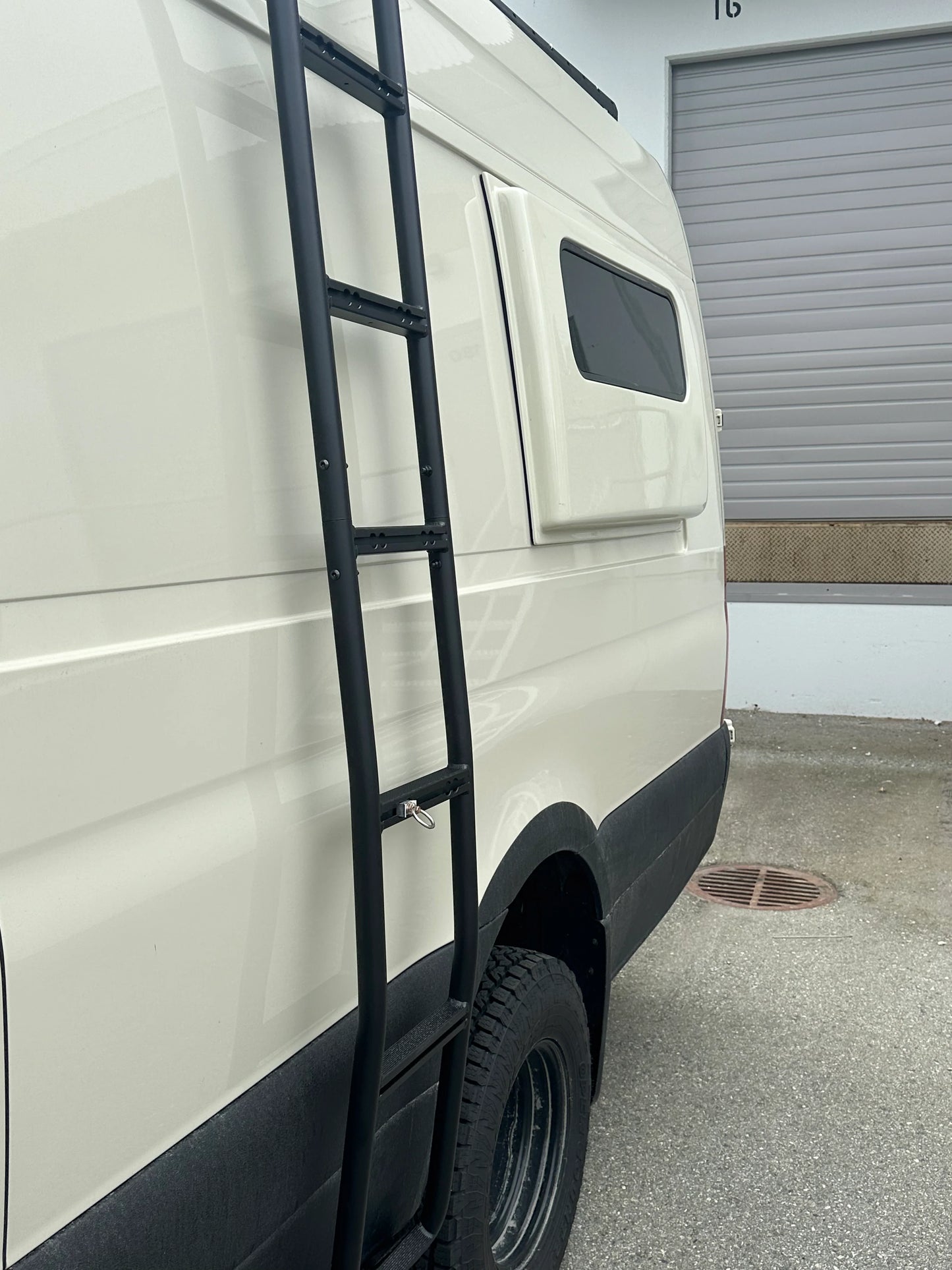 Aluminum Sprinter Side Ladder - High Roof