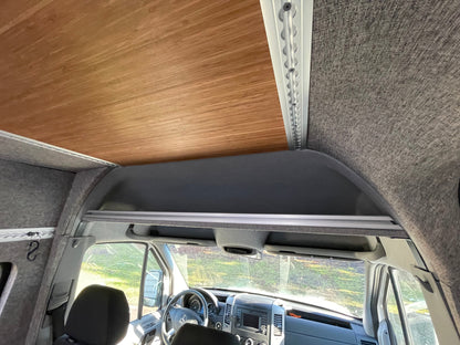 Headliner Shelf for Mercedes Sprinter Van Conversions