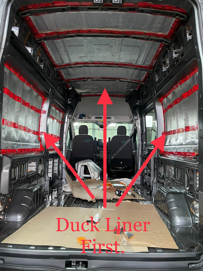 Advanced Camper Van Insulation & Soundproofing - Duck Liner