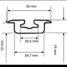 Van Conversion Flanged L Track 