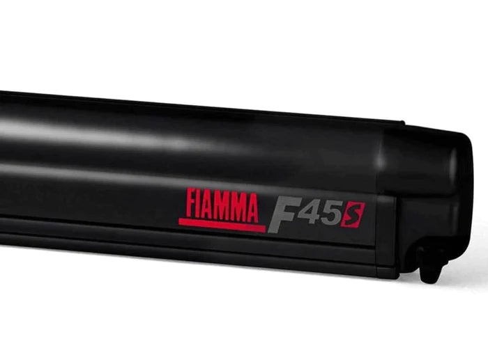 Fiamma F45S Rack Mount Awning Black Case Grey Fabric